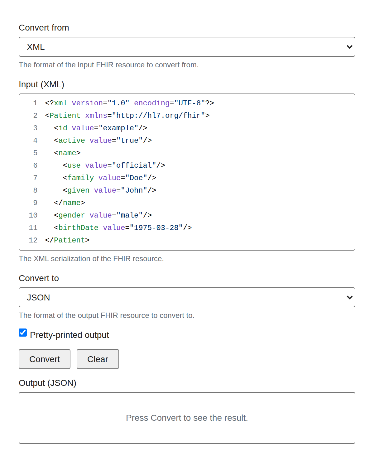 FHIR Converter