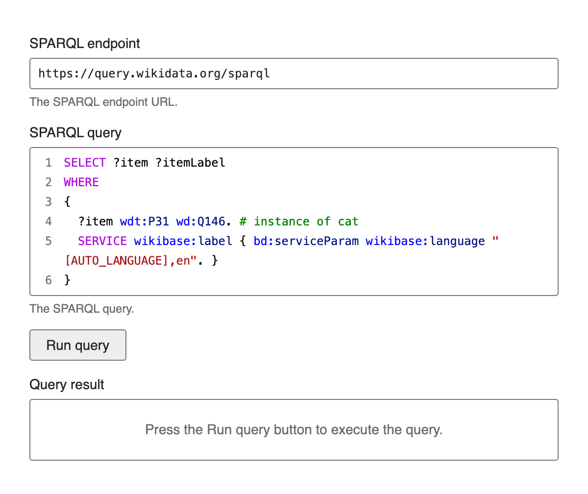 SPARQL Client