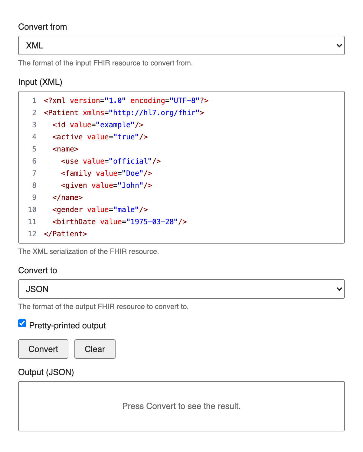 FHIR Converter