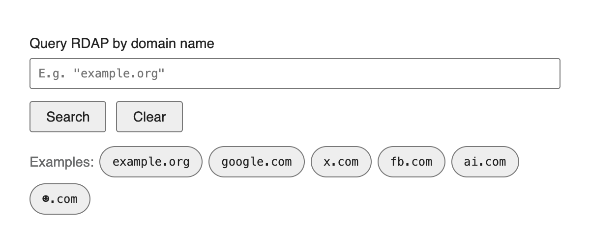 RDAP Client